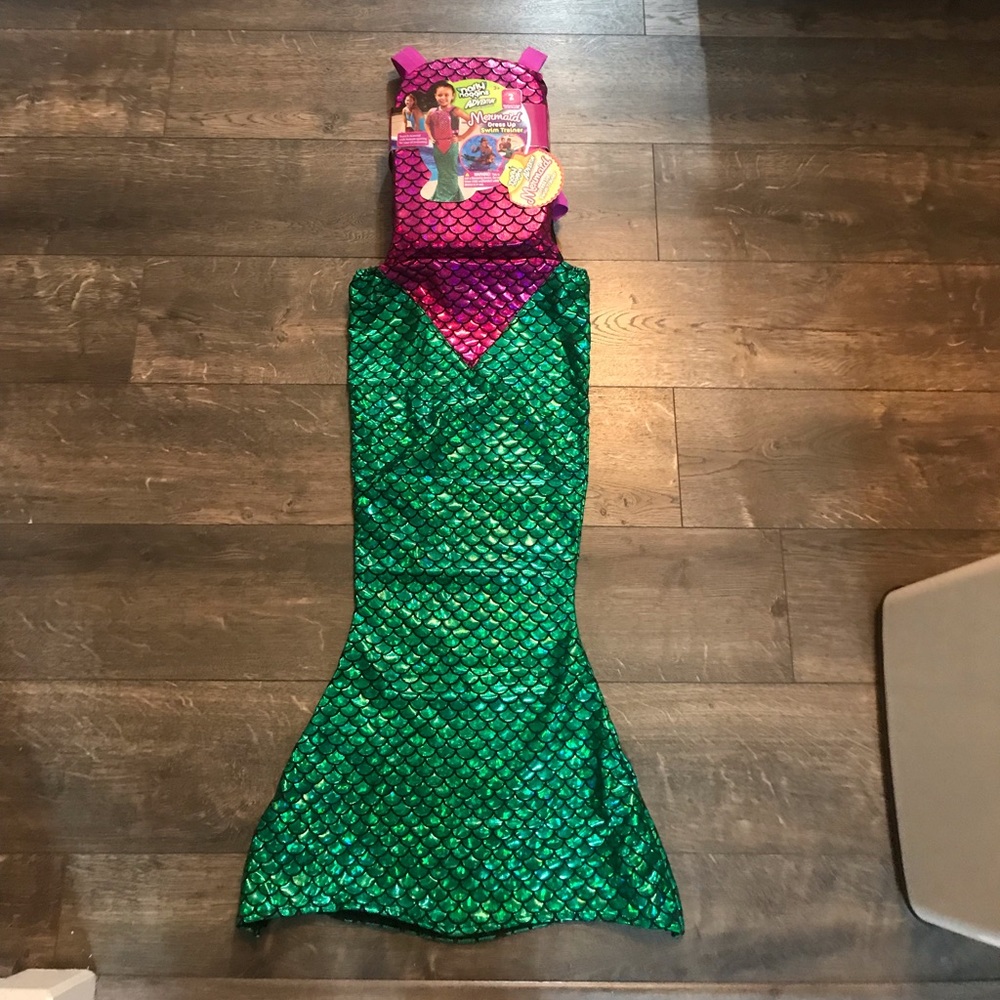Mermaid‎ Dress Up Swim Trainer NEW SZ MED/LG